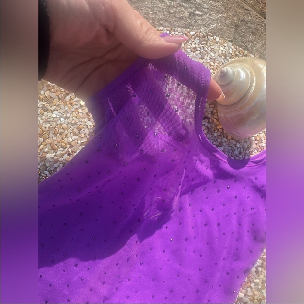 NWT—-SKIMS Purple Swim Coverup - Picture 6 of 9